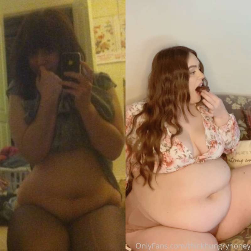 I remember when I thought I was so fat in the first picture….. 1
