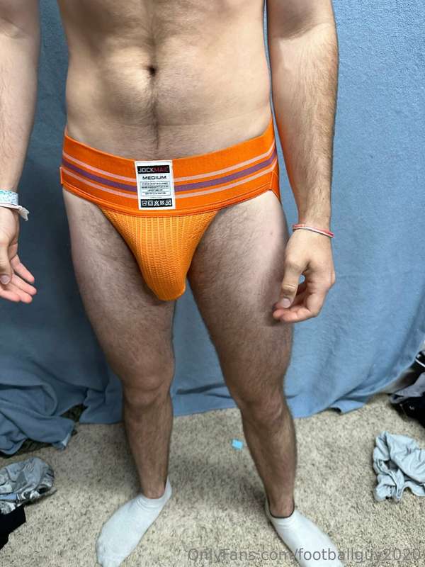 The private and some sexy undies and an orange jockstrap! 18