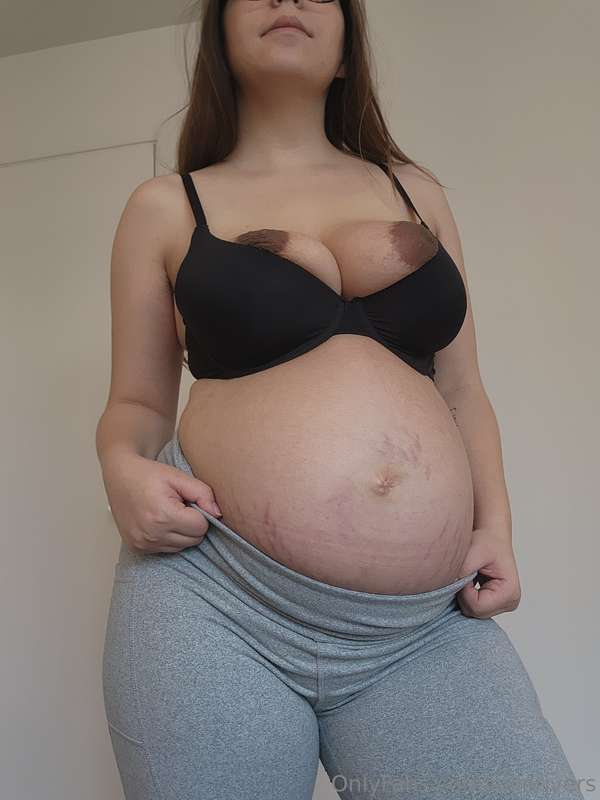 I feel just about ready to burst 8