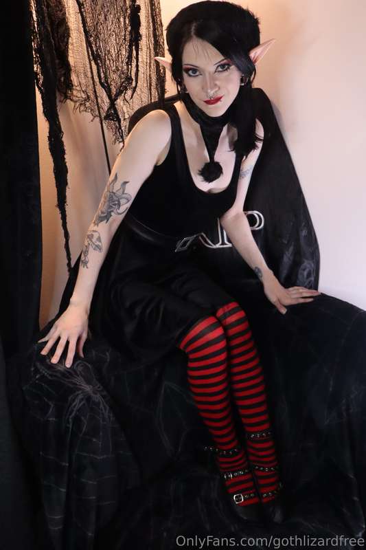 Introducing the Goth Elf on the Shelf!The fun has just begun..