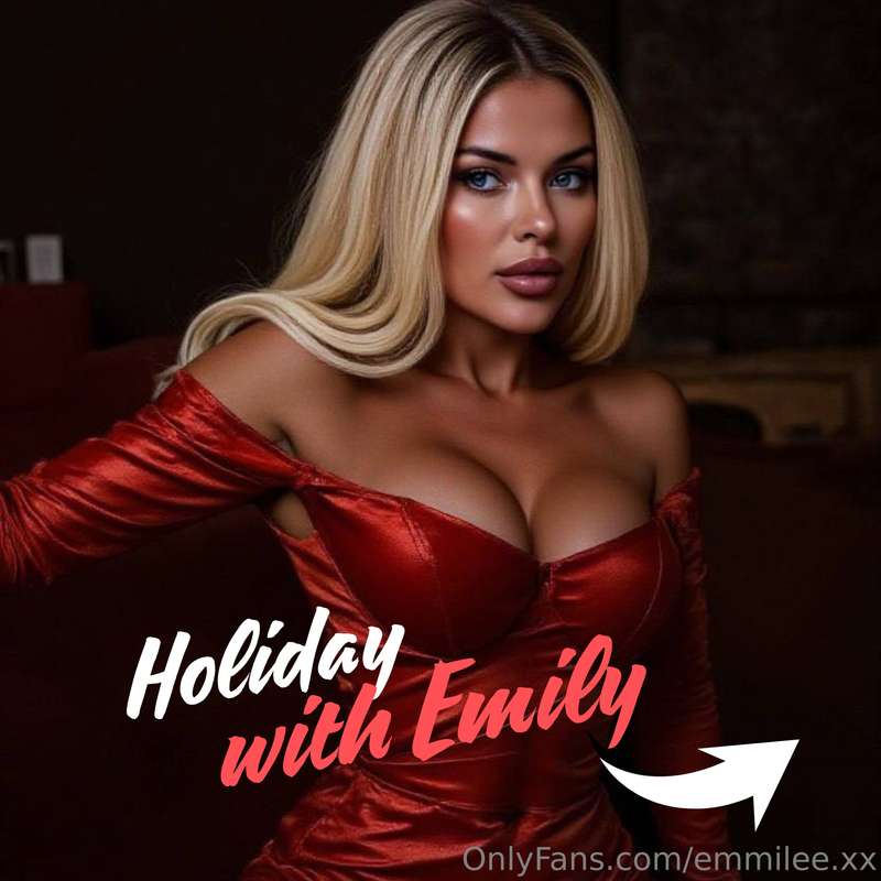 What do you think about spending the holidays together? 🎄Pic..