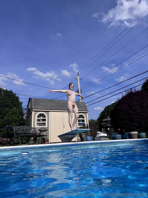 Went skinny dipping yesterday :)