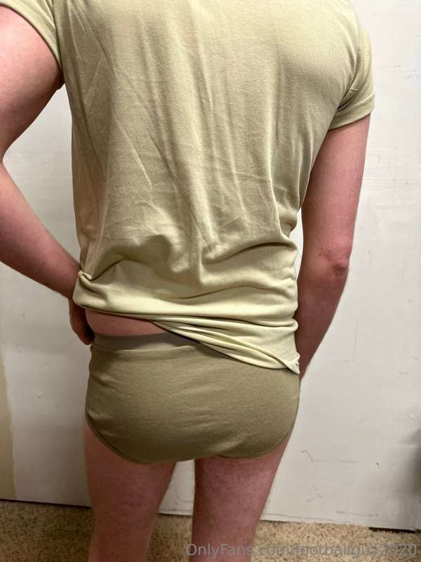 The private doing a little stripping down to his military br.. 26