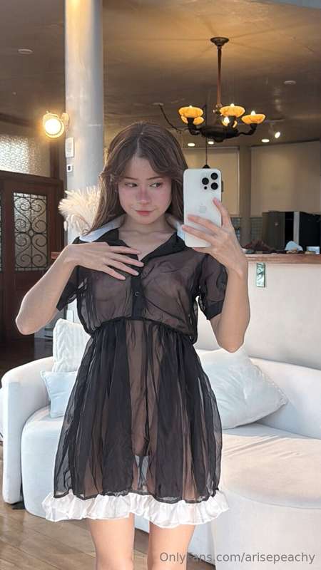 For you, I’ll only use transparent clothes all day long 🤭