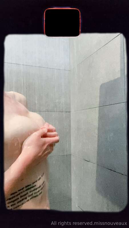 POV - there aren't enough showers available in the gym so we..