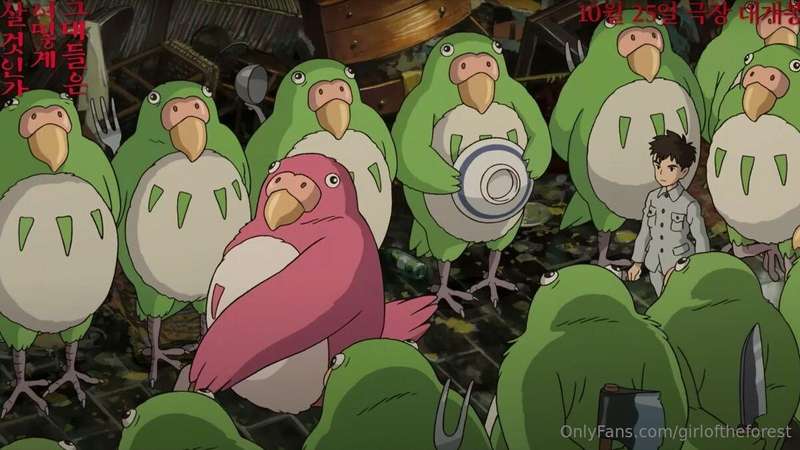 Last night, I watched Hayao Miyazaki’s film The Boy and the .. 5