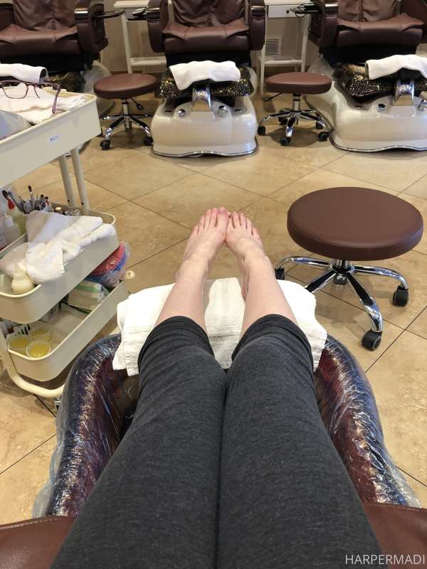 cover my pedicure tomorrow and get foot pics for ur eyes onl..