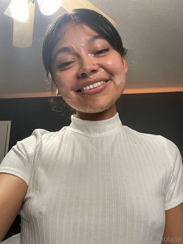can you tell I was so turned on after the facial too?