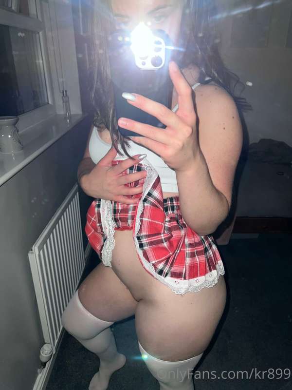 Your N01 naughty school girl is back tonight 😈 2