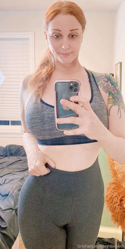 Stepmom is getting ready to go to the gym but first can you ..