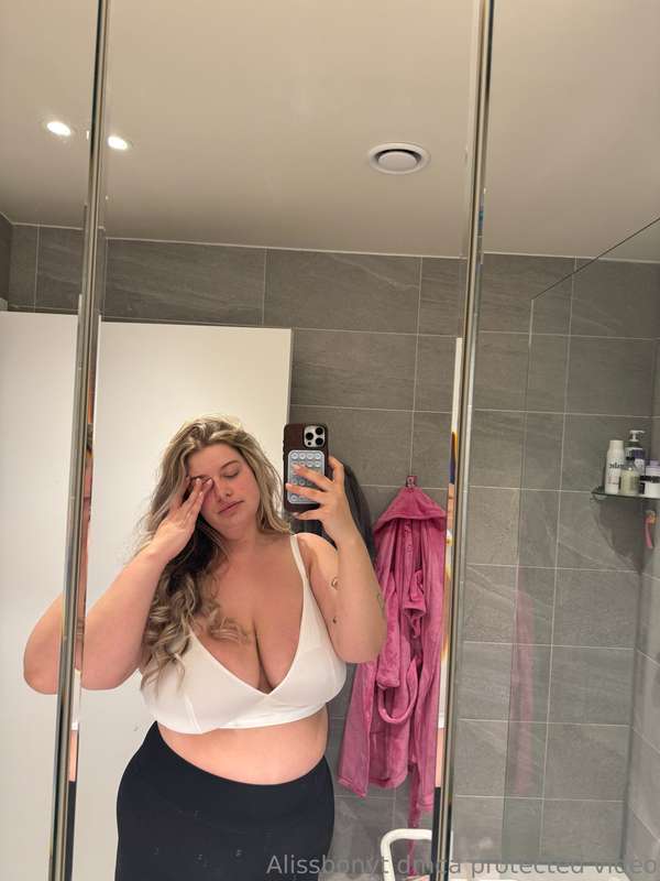 Really tired and my boobs won’t stop growing 🤭