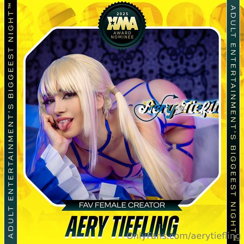 MORNING EVERYONE! I got the nomination for Fav Female Creato..