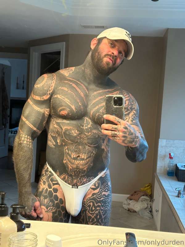White thong White hat 5