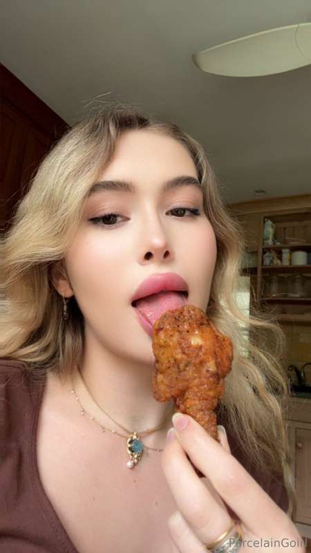 The friend chicken or me?!