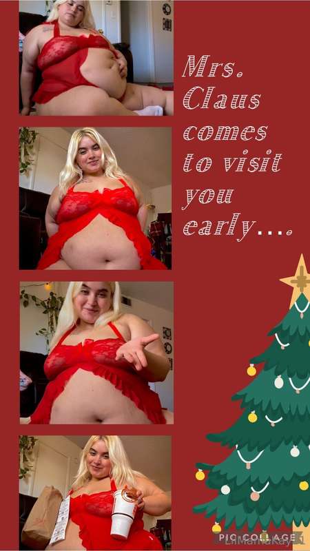 Mrs. Claus notice you on the naughty list… and wanted to pay..