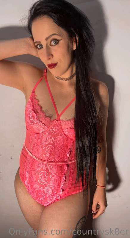 Pink and tight like my….: