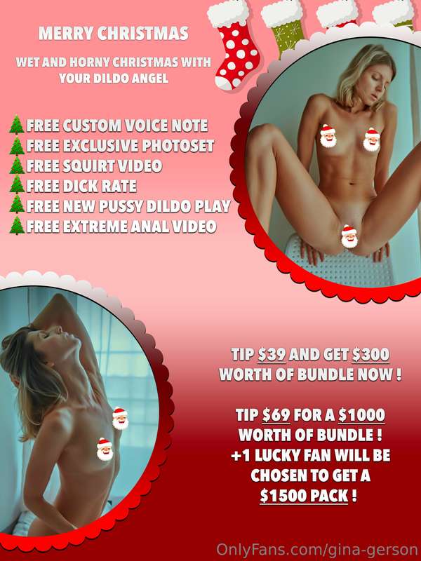 🌲💦 **WET AND HORNY CHRISTMAS WITH YOUR DILDO ANGEL!** ❤️🍆

I..