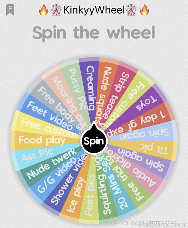Spin my VIP KinkyyWheel  1 spin for $5 3 Spins for $13  Afte..