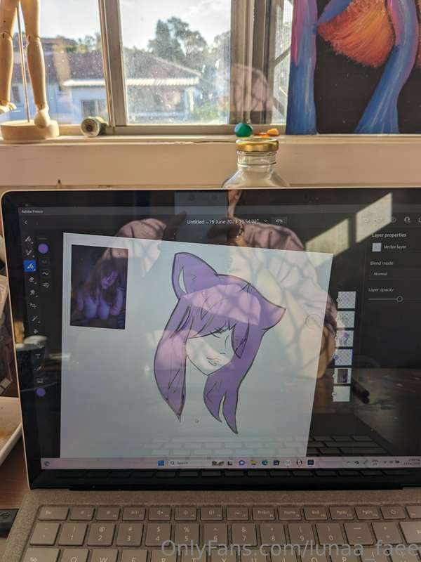I've been teaching myself digital art and boy do I need a go.. 1