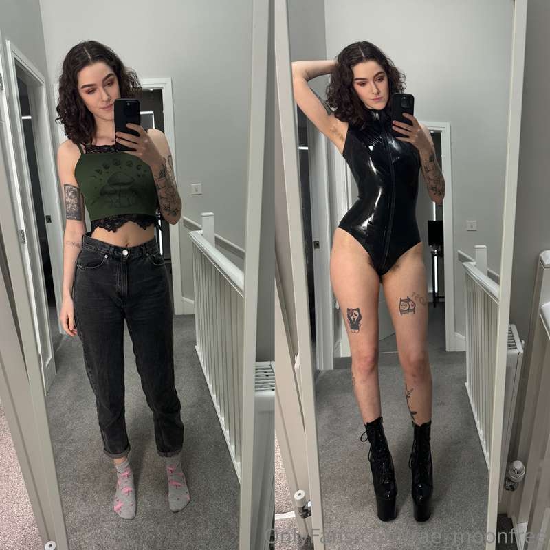 Get you a girl who can do both 🖤