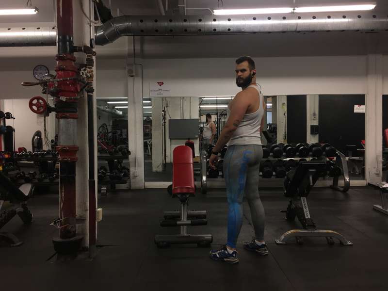 making sure i got those squats in