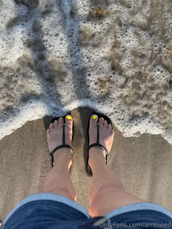 First ones are feet pics! From the beach this past weekend. .. 3