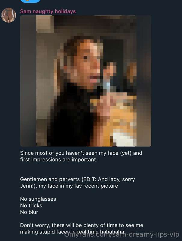 P.S: in the telegram group is not blurred hahaha 