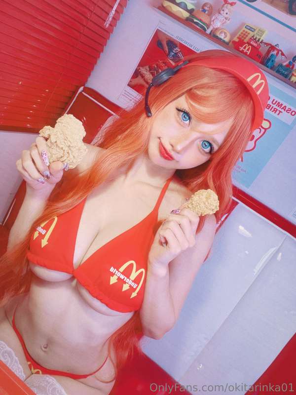 McDonald's Girl Part1 What would you like to order?❤️❤️❤️ 15