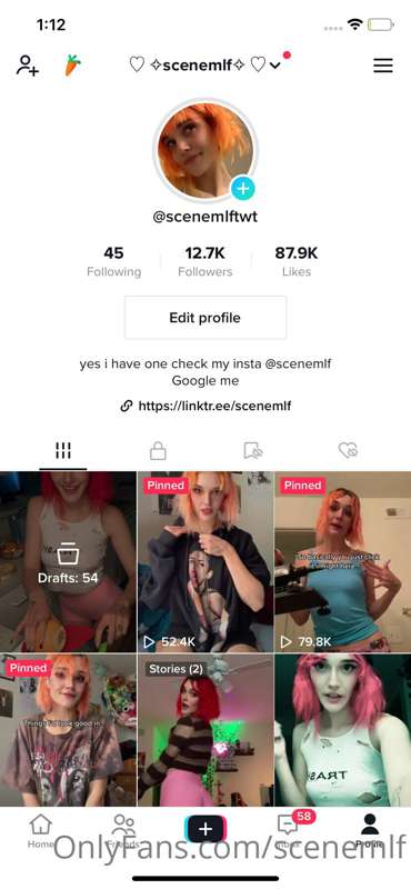 Help me get tiktok famous 💖 @scenemlftwt