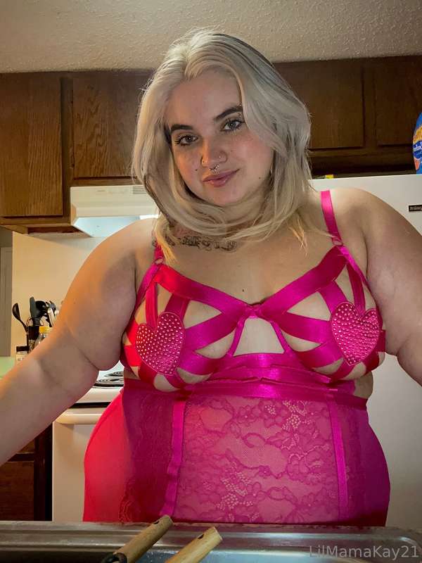 your house keeper very pretty, pink surprise for you to kick.. 10