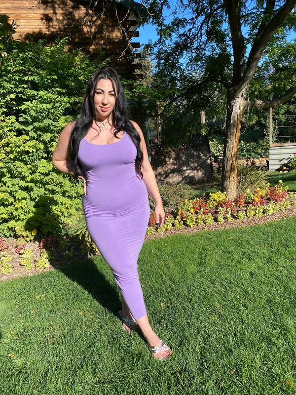 little purple dress