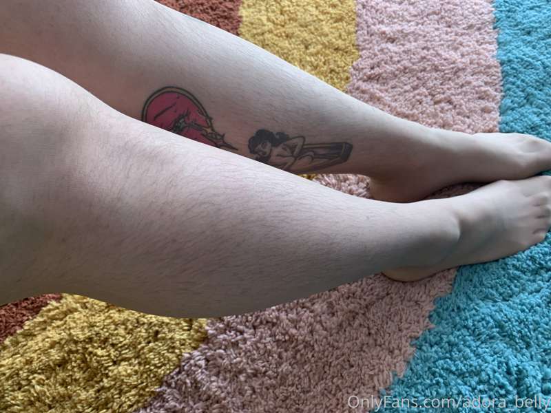 Hairy leg update; stockings edition 😮✨ 7