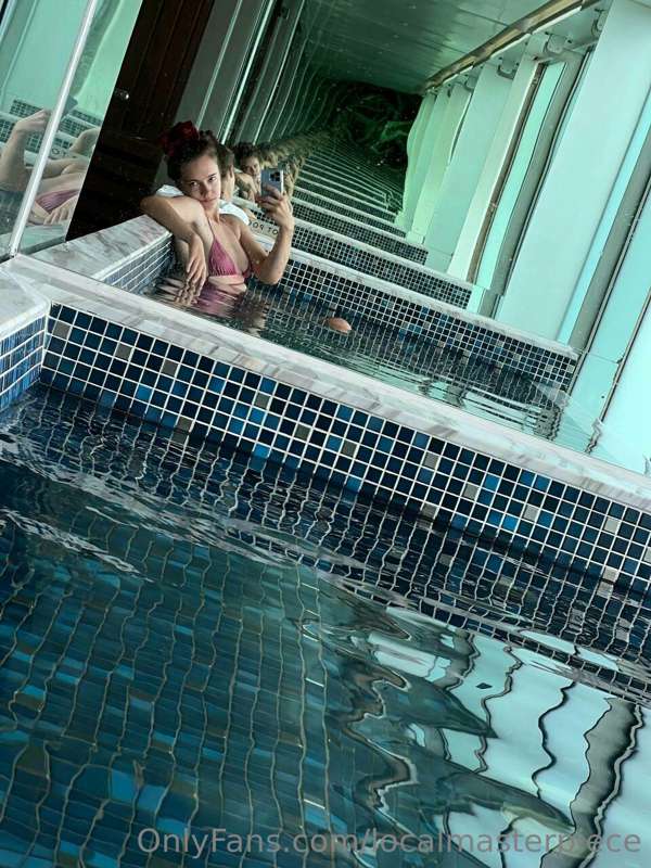 Let the water take my stress away, give my body such needed .. 1
