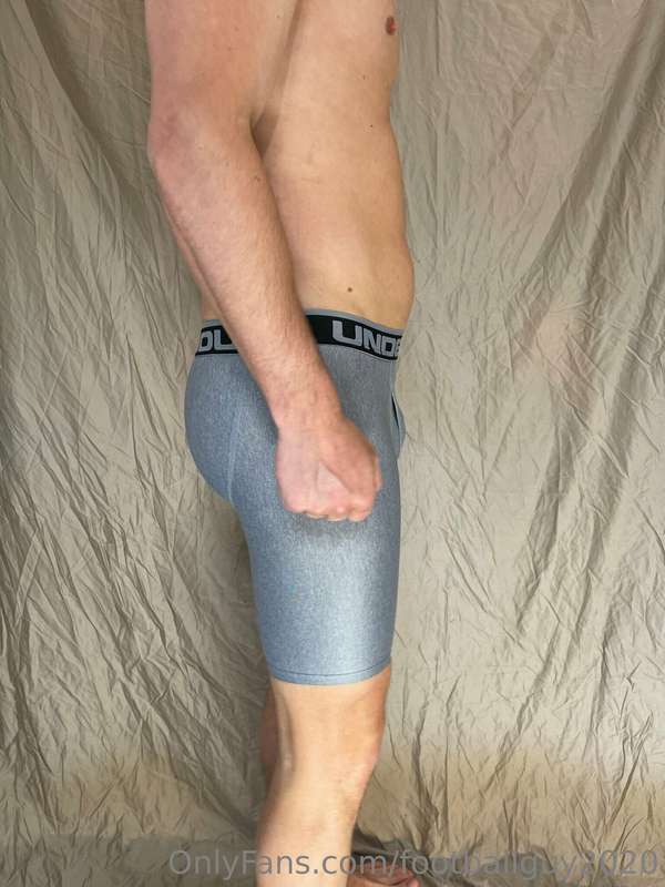 The sexy corporal in tight undies showing off his amazing as.. 26