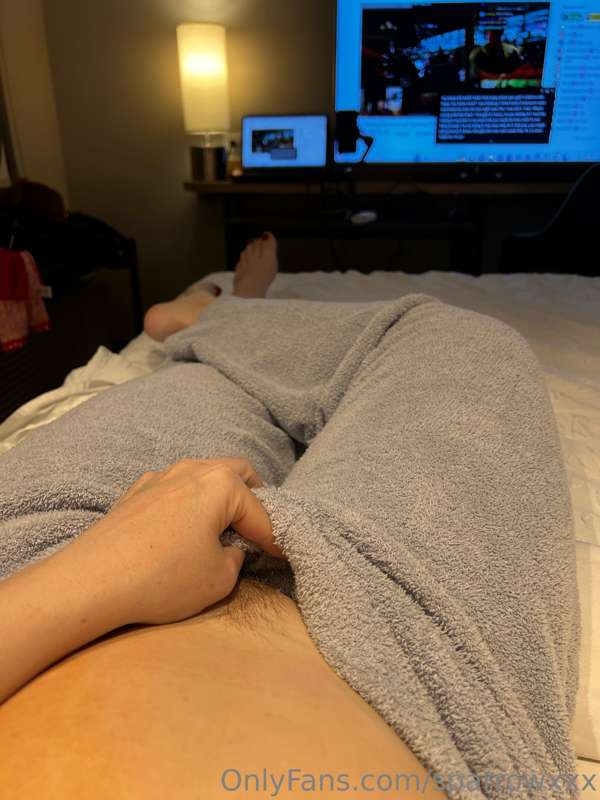 I just had the hottest Skype session with my favourite clien..