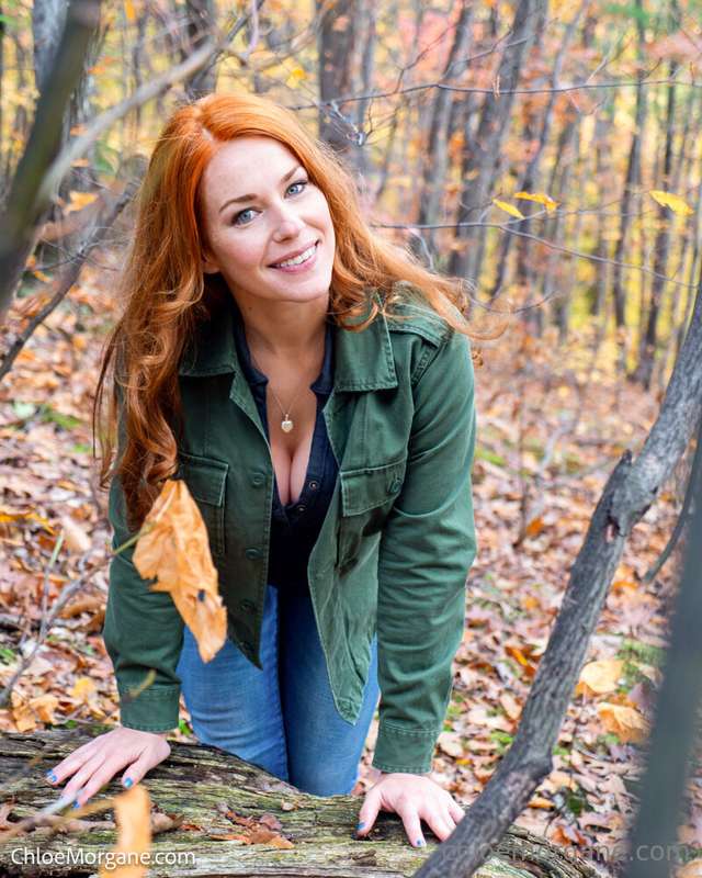Green is the best colour for redheads, so they say...