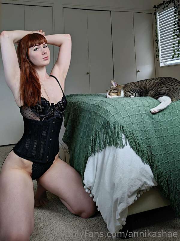 **Intermission**
Screaming and crying because my cat is the ..
