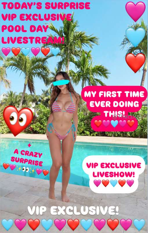 ❤️🩷🩵 Today’s VIP Top 25 Exclusive Livestream! 🩵🩷❤️Earlier to..