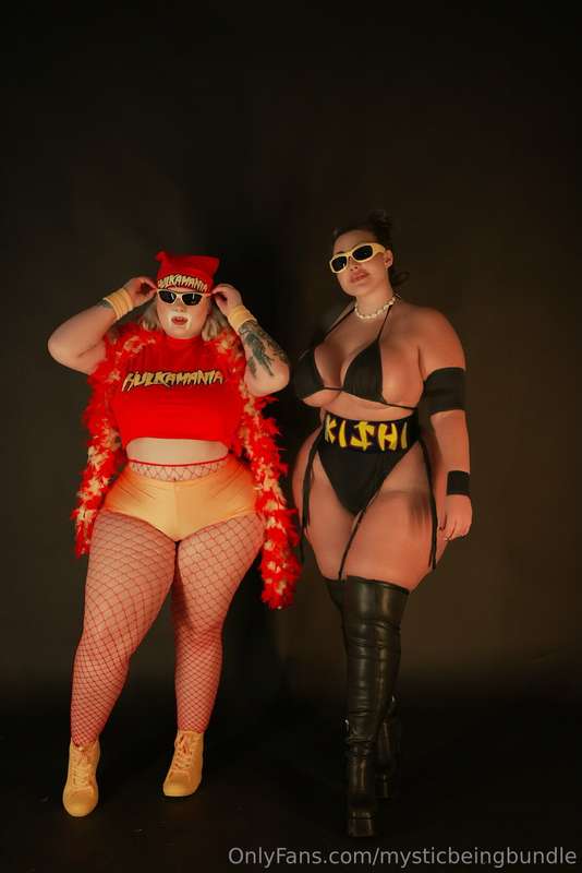 let’s take it back to old WWE - Hulk hogan and rikishi 
day .. 2