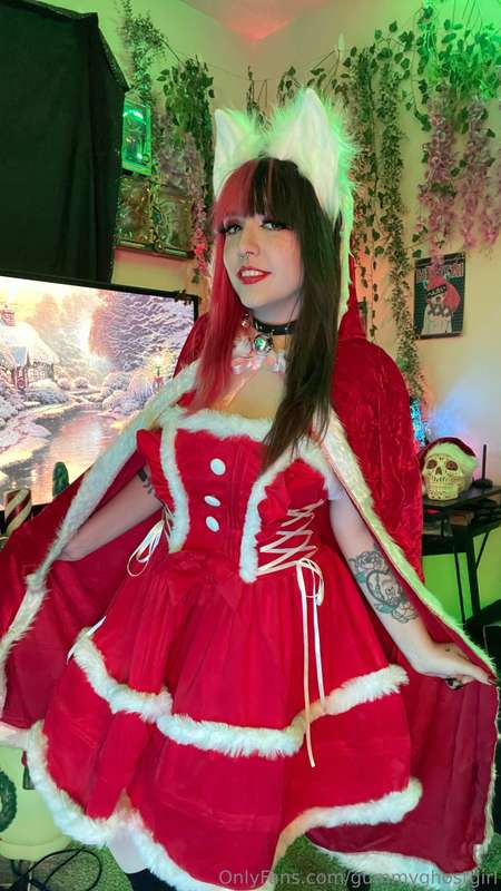MERRY CHRISTMAS!! 🎅🏻🎄❤️ Santa Paws is here to kiss your cock.. 8