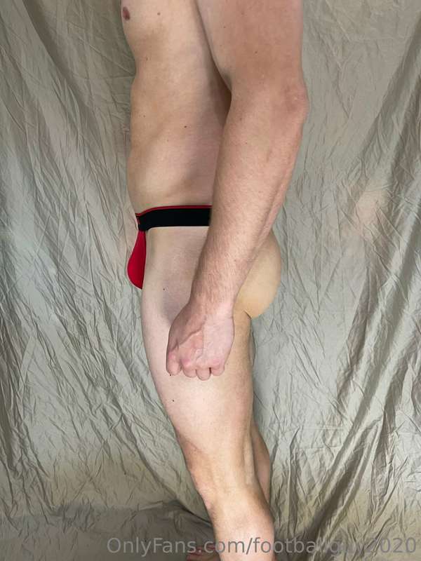 Soldier shows off his hot muscular body in a thong and jock!.. 13