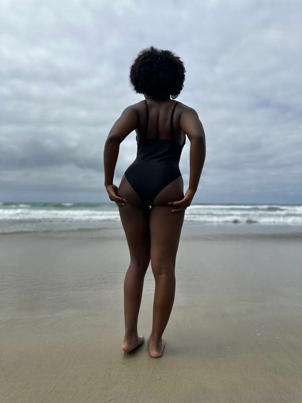 Some major eye candy for the white daddies at the nude beach.. 6
