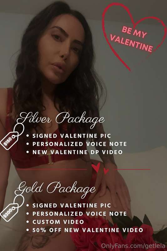 ***Order one of my VIP packages and be my VALENTINE*** 💝 I k..