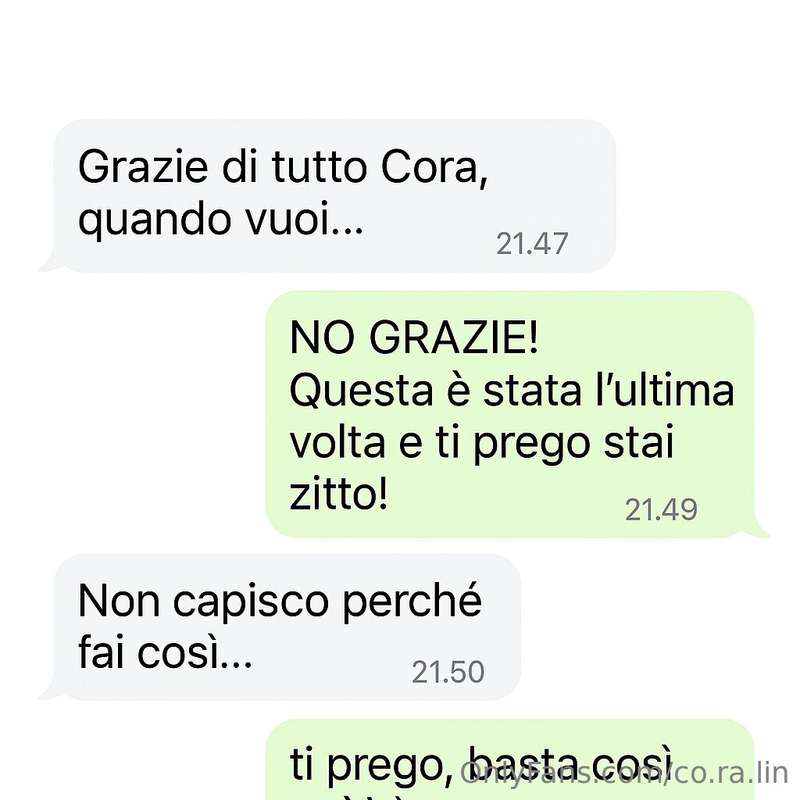 Messaggio stamane dal mio meccanico di fiducia 📱 forse quest..