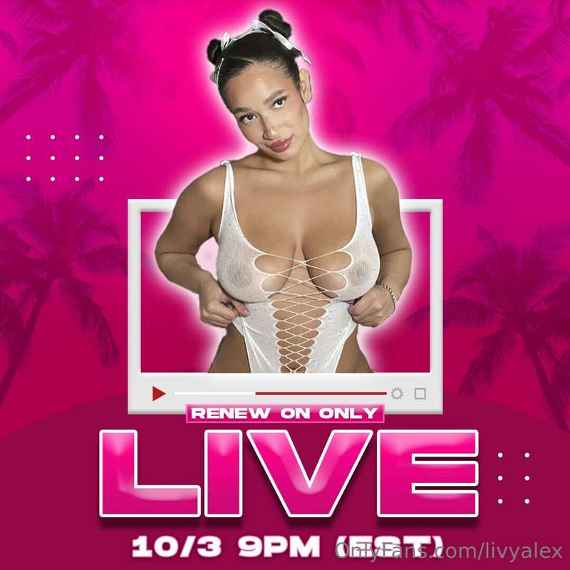 🩷🎥𝐋𝐈𝐕𝐄❗𝐋𝐈𝐕𝐄❗𝐋𝐈𝐕𝐄❗📹🩷 TONIGHT @ 9PM EST 🟢 𝐑𝐄𝐍𝐄𝐖 𝐎𝐍 𝐎𝐍𝐋𝐘 🟢 Join..