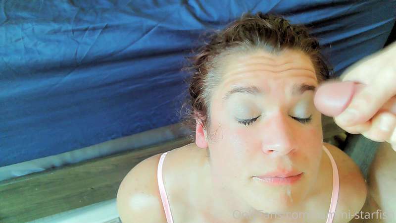 Cum Facial pic set... part 1