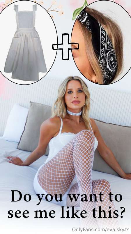 I have a sweet idea for Easter.... imagine me in a cute whit..