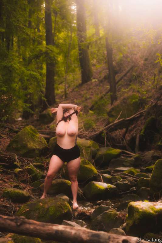 Some nice pics of my tits in nature 10