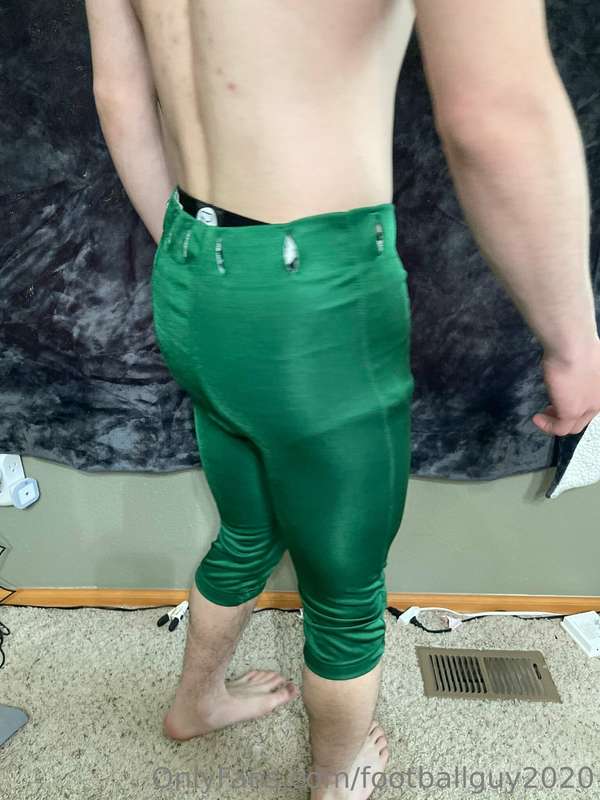 Me in football pants set 2 4