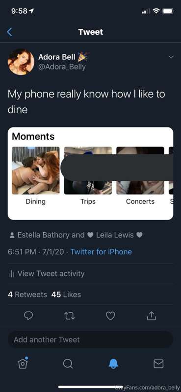 My phone knows how I like to dine 🤪😂